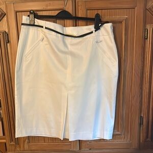 Jones New York White Pencil Skirt